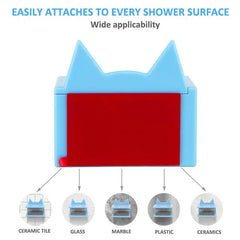 Wall Hair Catcher Bathroom Shower Hair Collector Wall Mounted Flexible Shower Drain Hair Stopper Bathtub Sink Accessories