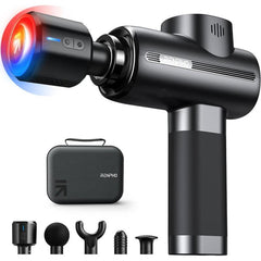 RENPHO Thermacool Massage Gun Deep Tissue with Heat and Cold Head, FSA HSA Eligible, Handheld Muscle Massager with Carry Case, Body Masajeador for Men Women Athletes, Active