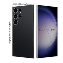 8GB+256GB U24 Ultra Android Phone - Unlocked Cell Phone with Stylus Pen, 6.8" HD Display, Android 13 OS, Fast Charging, and Long-Lasting Battery Life