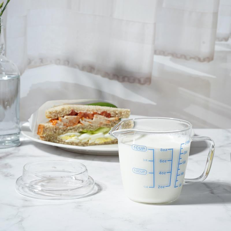 The 3-In-1 Measuring Cup That Survives Your Dishwasher (8Oz,1Cup,250Ml)