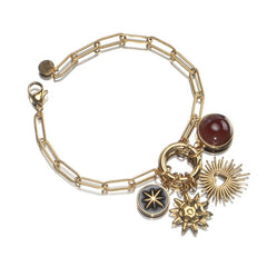 Feminine Elegant Bracelet - Multi-Accessory DIY Bracelet for Chic Gift Giving, Stylish Design for Valentine'S Day and More Non Tarnish Jewelry