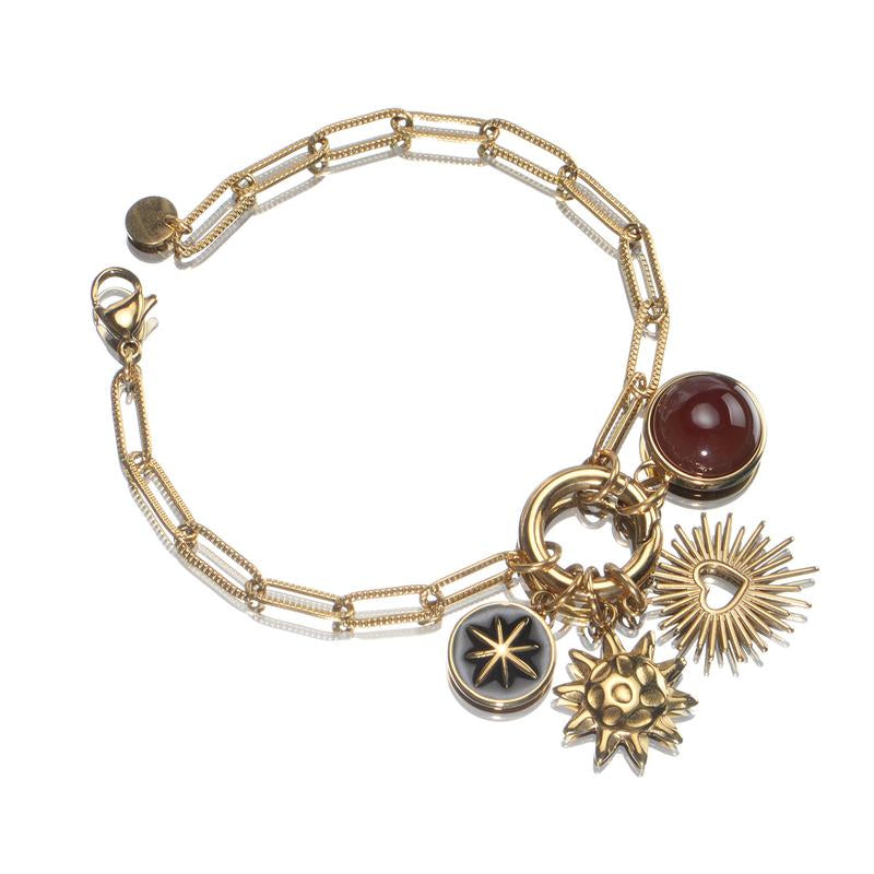 Feminine Elegant Bracelet - Multi-Accessory DIY Bracelet for Chic Gift Giving, Stylish Design for Valentine'S Day and More Non Tarnish Jewelry