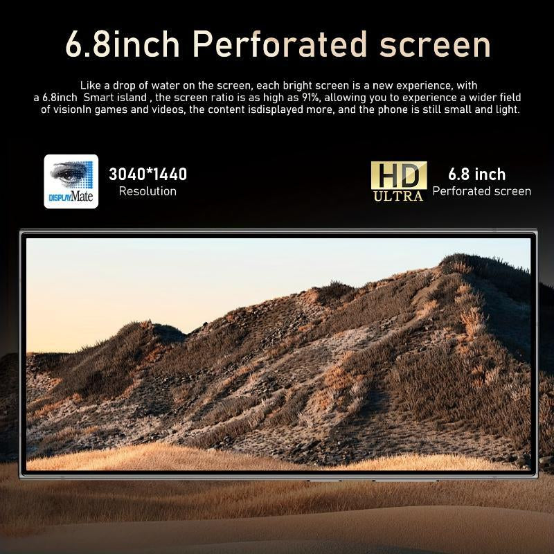 8GB+256GB U24 Ultra Android Phone - Unlocked Cell Phone with Stylus Pen, 6.8" HD Display, Android 13 OS, Fast Charging, and Long-Lasting Battery Life