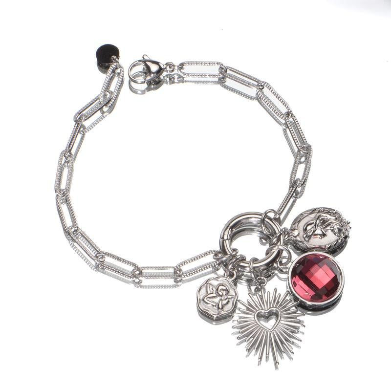 Feminine Elegant Bracelet - Multi-Accessory DIY Bracelet for Chic Gift Giving, Stylish Design for Valentine'S Day and More Non Tarnish Jewelry