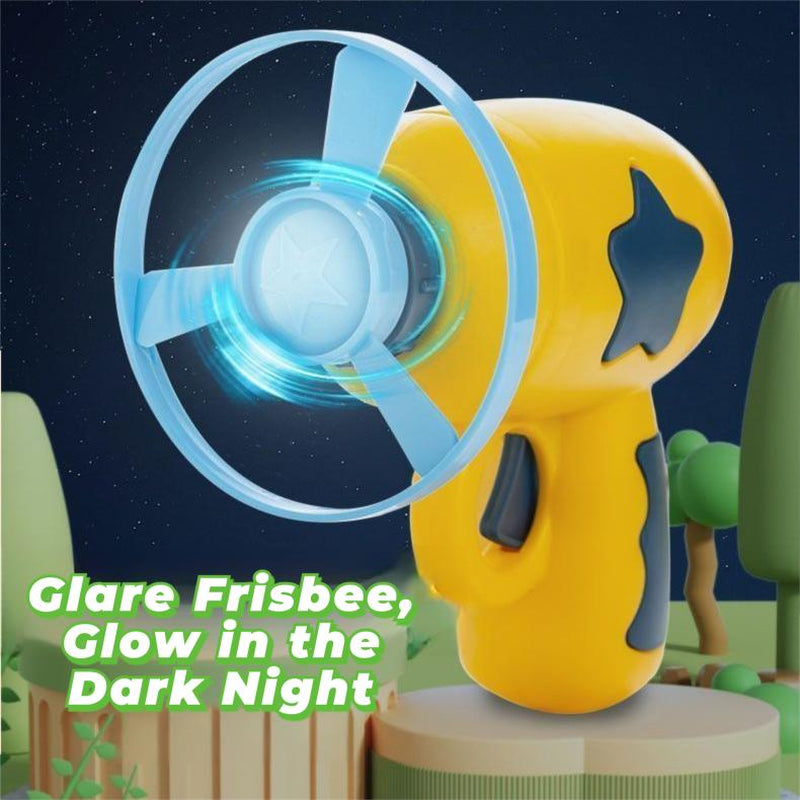 Magic Spin Disc Shooter for Cats Interactive Outdoor Teaser Toy Relieves Stuffy Pet Universal Gift