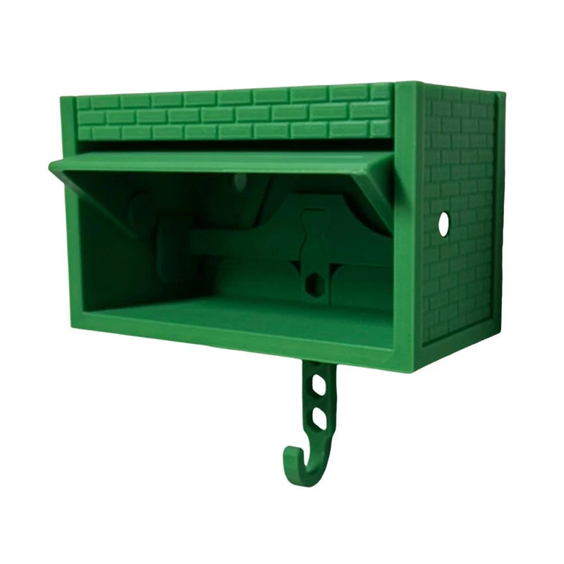 Car Garage Key Holder with Opening Door Wall Hanging Key Holder, Fun 3D Printed Key Organizer, Easy Installation Wall Decoration