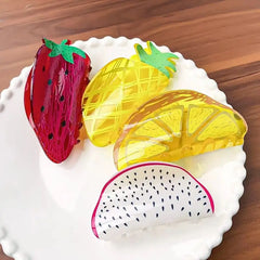 1Pc Fruit Based Acrylic Clip Creative Hair Accessory, Hair Clip at the Back of the Head, High-End Korean Version Shark Clip