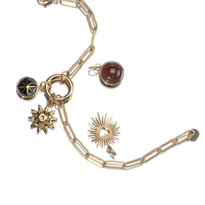 Feminine Elegant Bracelet - Multi-Accessory DIY Bracelet for Chic Gift Giving, Stylish Design for Valentine'S Day and More Non Tarnish Jewelry