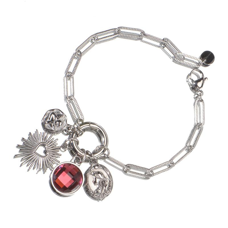 Feminine Elegant Bracelet - Multi-Accessory DIY Bracelet for Chic Gift Giving, Stylish Design for Valentine'S Day and More Non Tarnish Jewelry