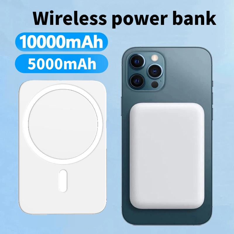 Power Bank 3 in 1 Energy Bar 2025 New Fast Charging Magnetic Suction Portable Small Mobile Power Bank Suitable for Apple 16 Official Genuine Can Be Carried on the Plane