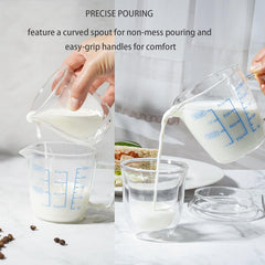 The 3-In-1 Measuring Cup That Survives Your Dishwasher (8Oz,1Cup,250Ml)