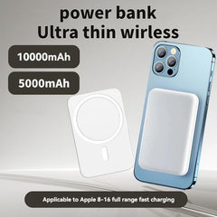 Power Bank 3 in 1 Energy Bar 2025 New Fast Charging Magnetic Suction Portable Small Mobile Power Bank Suitable for Apple 16 Official Genuine Can Be Carried on the Plane