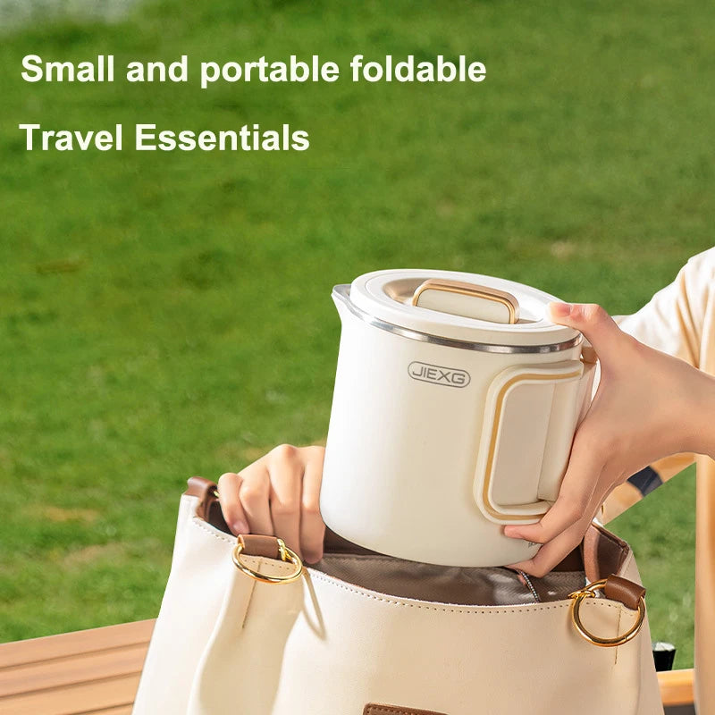 2025 New 3 in 1 Multifunctional Rice Cooker Portable Small Travel Electric Kettle Household Foldable Electric Cooker Hot Pot